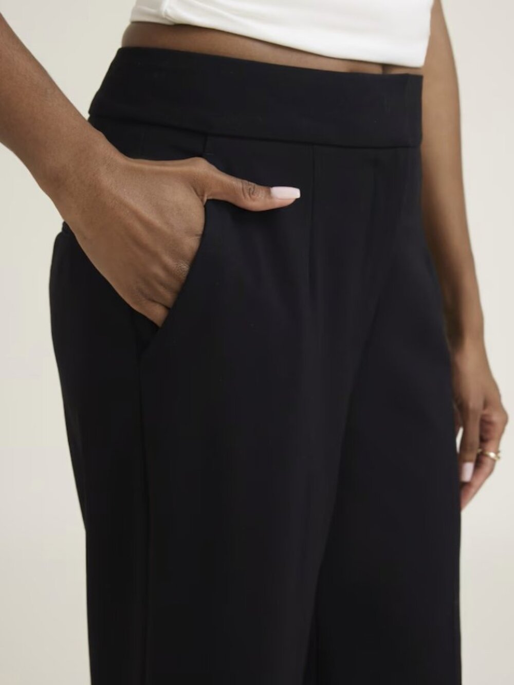 Dynamite Yasmin Pants Size 0 Black BRAND NEW WITH TAGS! - Picture 5 of 10